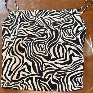 Zebra Print Women's Top